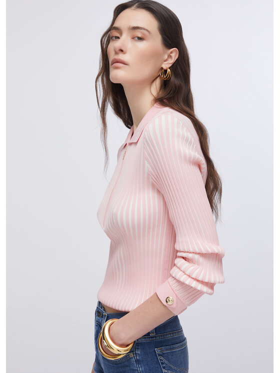 Liu Jo Liu Jo Maglione TA6115MS55NC3896 Rosa Regular Fit