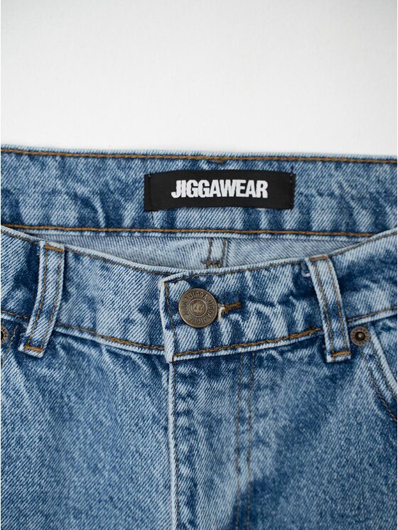 Jigga Wear Jigga Wear Jeansy Klasyczne 131770 Niebieski jasny Regular Fit