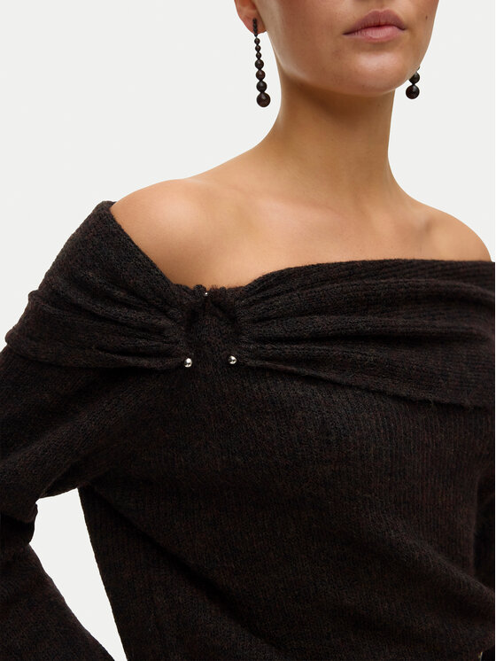 Vero Moda Vero Moda Pullover Lovely 10336698 Braun Regular Fit