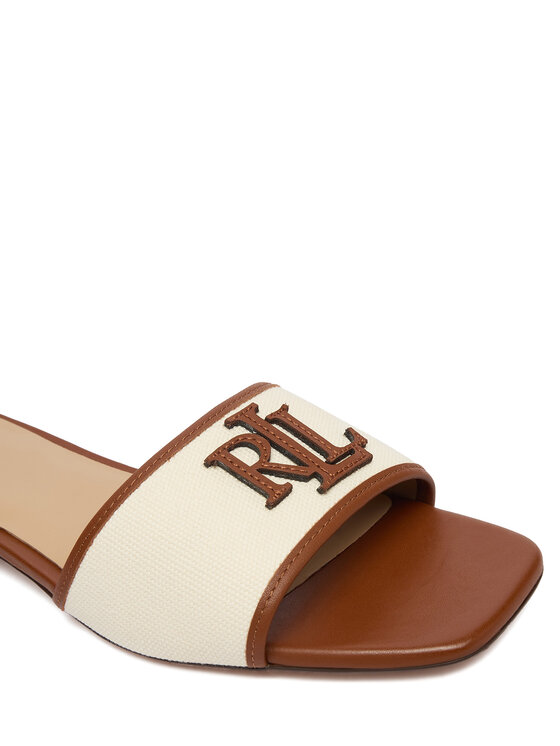 LAUREN RALPH LAUREN LAUREN RALPH LAUREN Şlapi 802P04395003 Écru