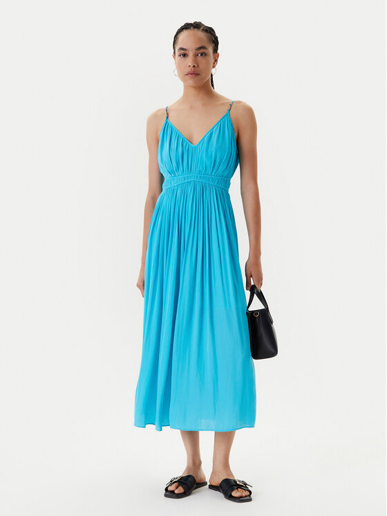 Morgan Morgan Vestito estivo 251-ROIYA Turchese Loose Fit
