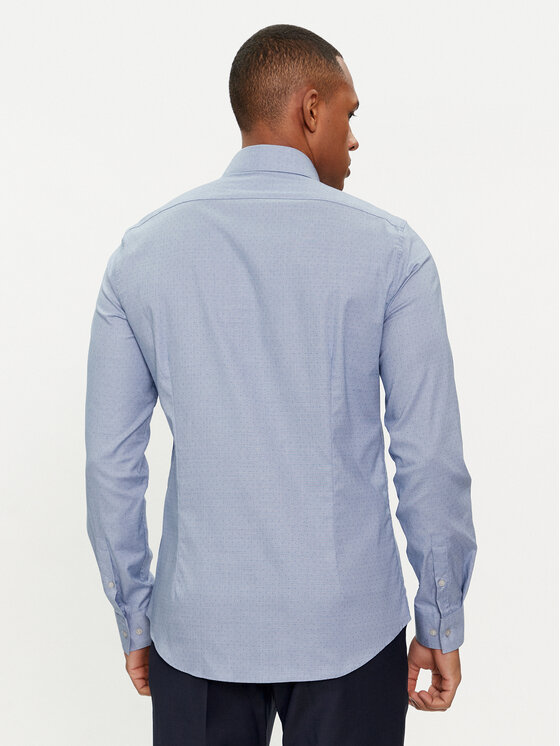 Calvin Klein Calvin Klein Koszula K10K112305 Niebieski Slim Fit