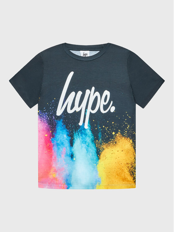 HYPE HYPE T-Shirt YVLR-356 Μαύρο Regular Fit