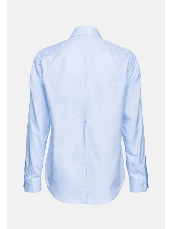 PINKO PINKO Πουκάμισο PINKO COREA CAMICIA OXFORD - 103708-A1Y0 Μπλε Regular Fit
