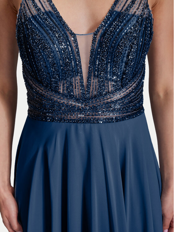 Hey Kyla Hey Kyla Večernja haljina 5AG015HK Plava Regular Fit