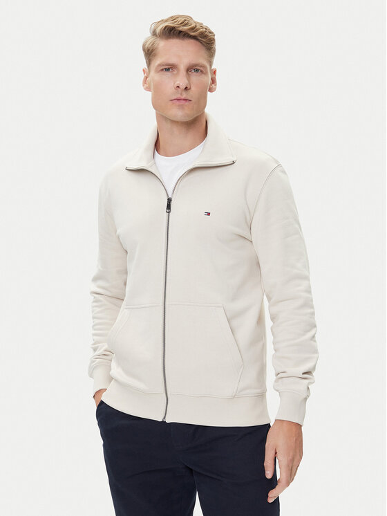 Tommy Hilfiger Bluza Essential MW0MW38084 Beżowy Regular Fit