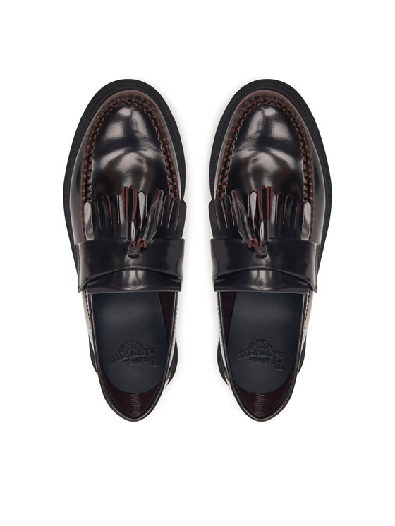 Dr. Martens Dr. Martens Loafersy Adrian Tassel DM14573601 Bordowy