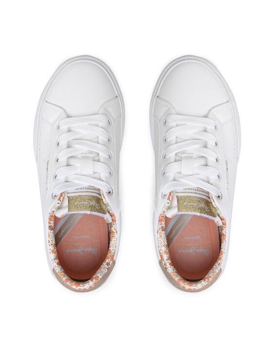 Pepe Jeans Pepe Jeans Tenisice Kenton Flag G PGS30568 Bijela