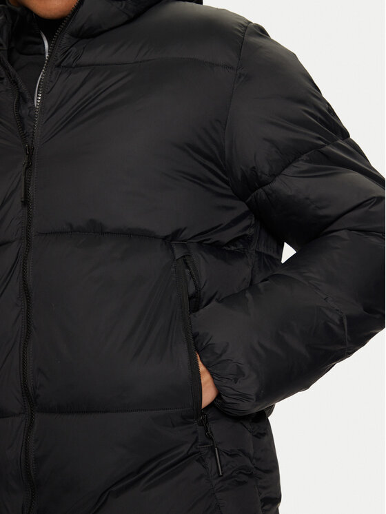 4F 4F Žieminė striukė 4FWAW24TDJAM480 Juoda Regular Fit