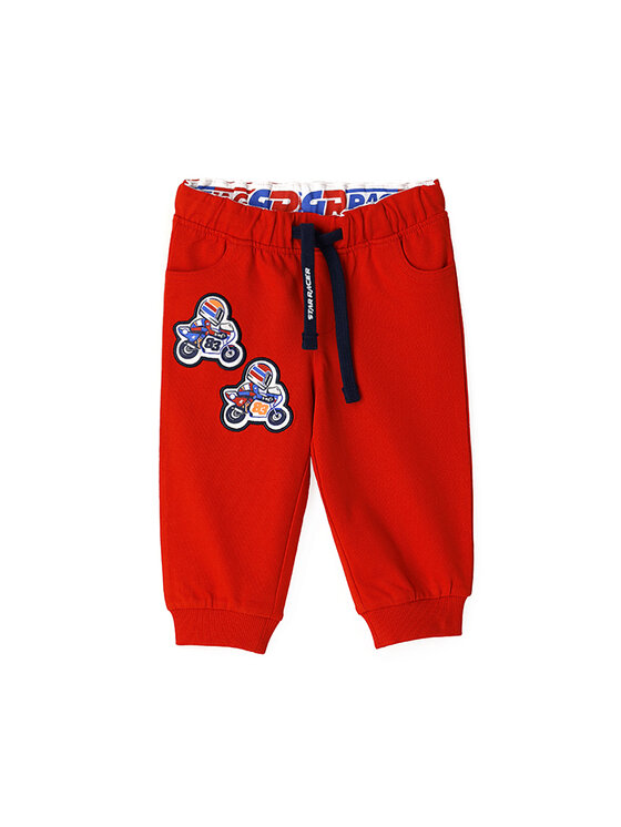 Original Marines Pantaloni trening DDP0259NM Roșu Regular Fit