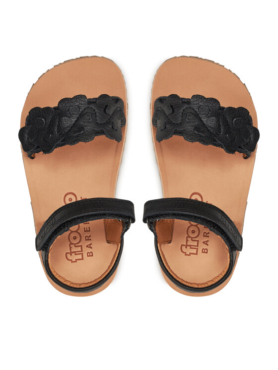 Froddo Froddo Sandale Barefoot Flexy Flowers G3150265-4 M Negru