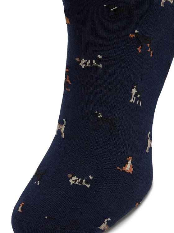 Barbour Barbour Lange Socken Mavin Dog MSO0068BL79 Dunkelblau