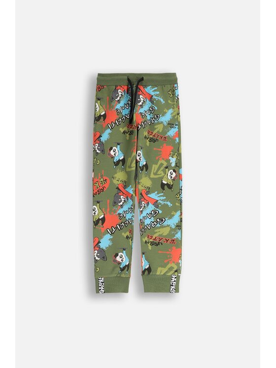 Coccodrillo Coccodrillo Spodnie dresowe ZC5122701SBK-027 Khaki Regular Fit