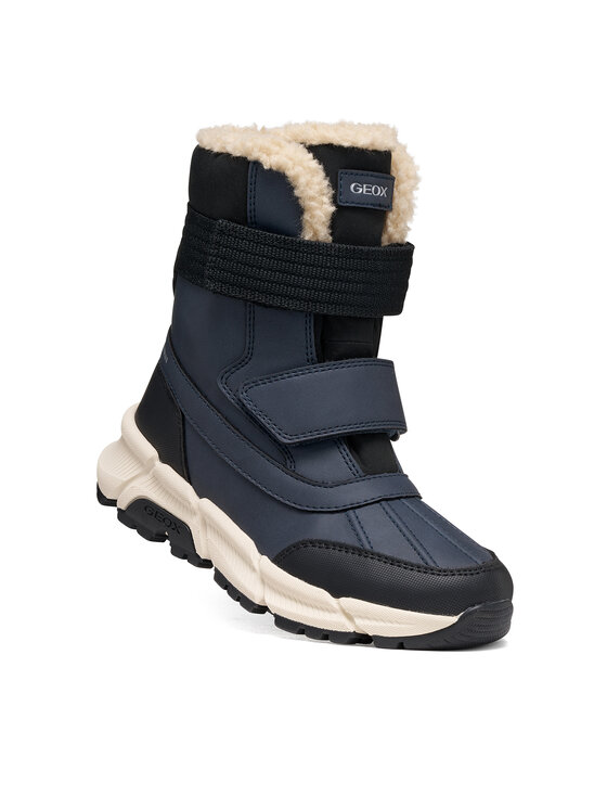 Geox Geox Śniegowce J Flexyper Plus Boy B Abx J46LCF 0MEFU C4064 S Granatowy