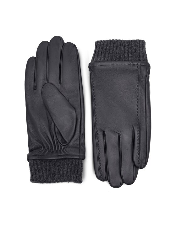 Lasocki Lasocki Herrenhandschuhe 2M6-001-AW23 Schwarz