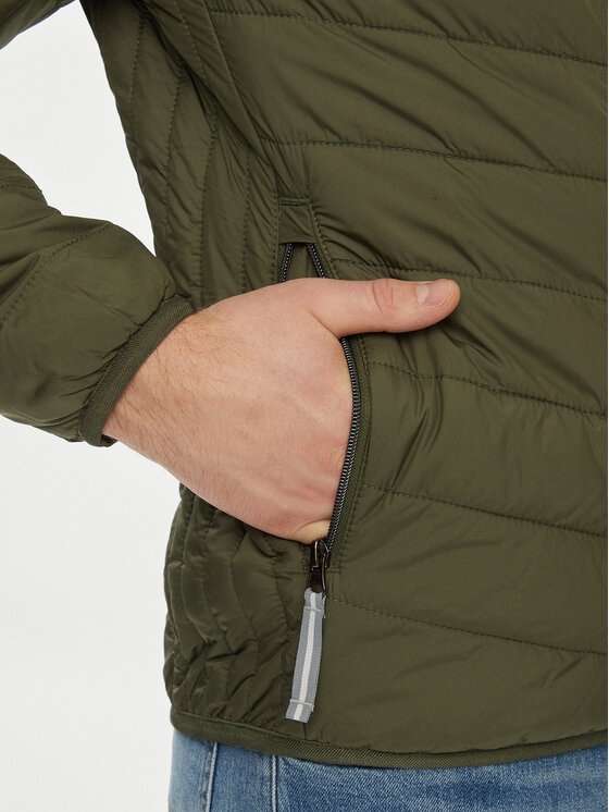 s.Oliver s.Oliver Prijelazna jakna 2125739 Zelena Regular Fit