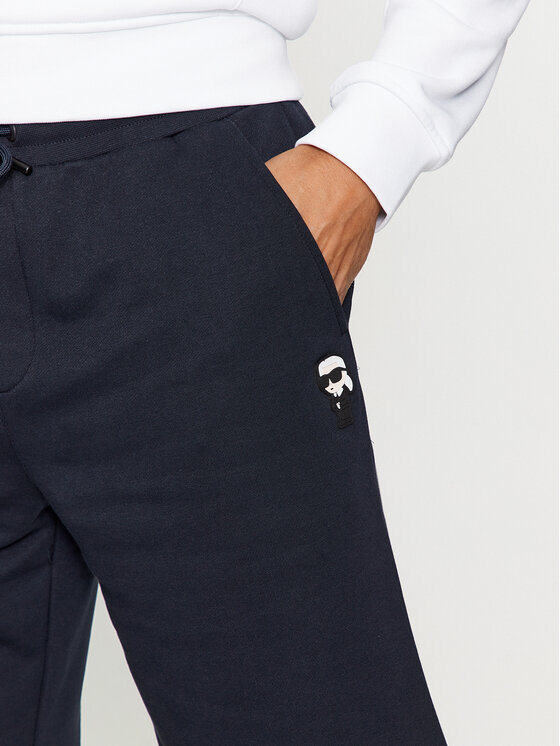 KARL LAGERFELD KARL LAGERFELD Sportovní kraťasy 705897 500900 Tmavomodrá Regular Fit