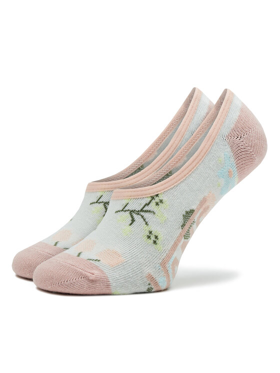 Vans Vans 3er-Set Kinder Sneakersocken Micro Disty VN0007AZBQL1 Rosa