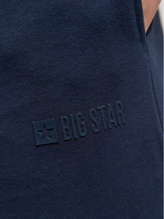 BIG STAR BIG STAR Spodnie dresowe kathy_403 Granatowy Basic Fit