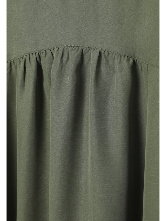 TATUUM TATUUM Spódnica midi SARITA Zielony Flare Fit