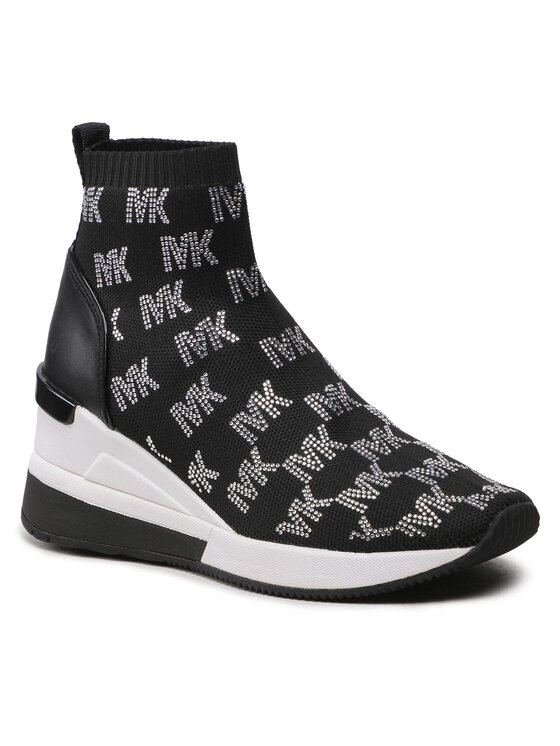 MICHAEL Michael Kors Sneakers Skyler Bootie 43F2SKFE6D Negru 43F2SKFE6D imagine noua