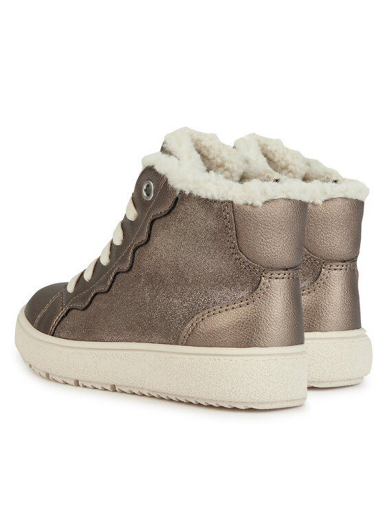 Geox Geox Sneakersy J Theleven Girl B Ab J36HTB 077BC C9006 S Sivá