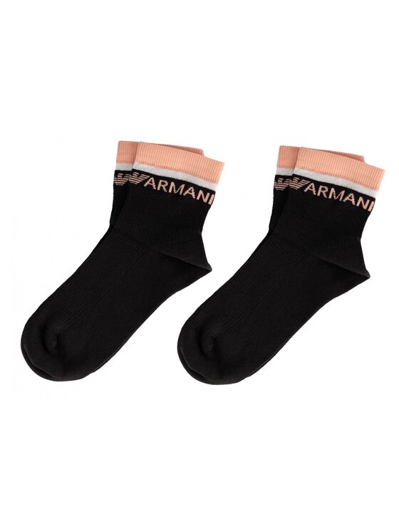 Emporio Armani Emporio Armani Dámské nízké ponožky 292309 Černá