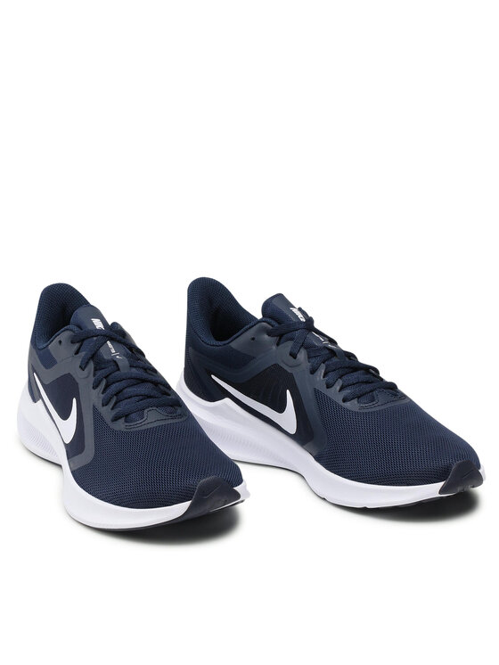 Nike Nike Běžecké boty Downshifter 10 CI9981 402 Tmavomodrá