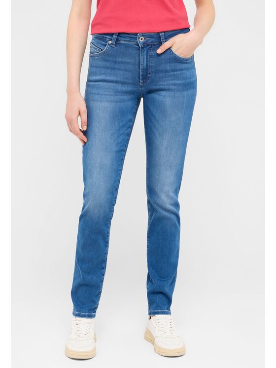 Mustang Mustang Jeansy Style Crosby Relaxed Slim Niebieski Slim Fit