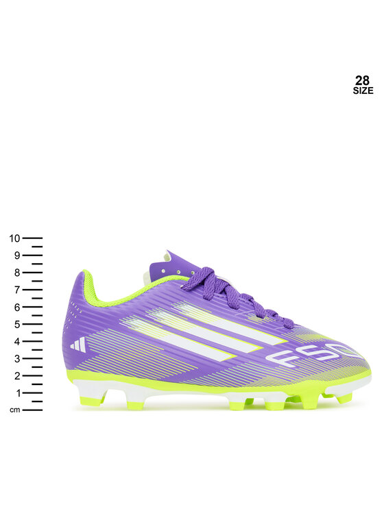 adidas adidas Buty do piłki nożnej F50 Club Firm/Multi-Ground Boots Kids JI0030 Fioletowy