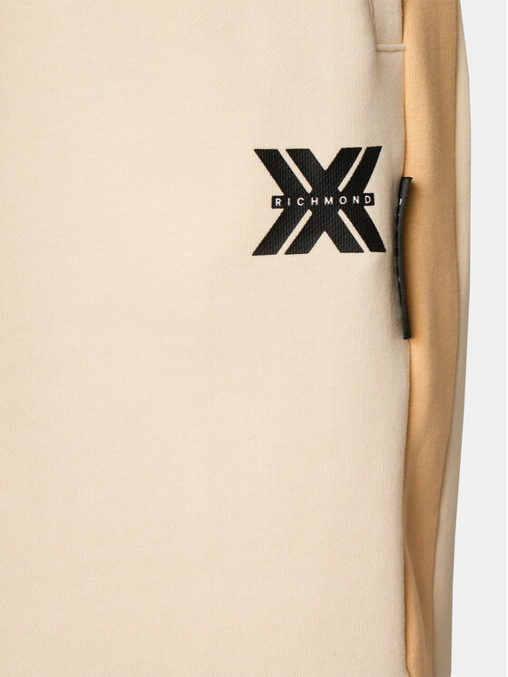 Richmond X Richmond X Spordišortsid Abram UMP24063BE Beež Regular Fit