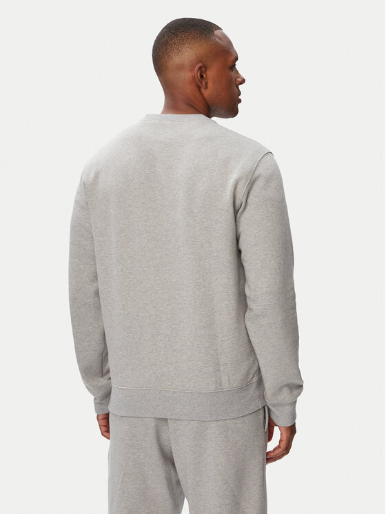 adidas adidas Mikina Trefoil Essentials KS9813 Světle šedá Regular Fit