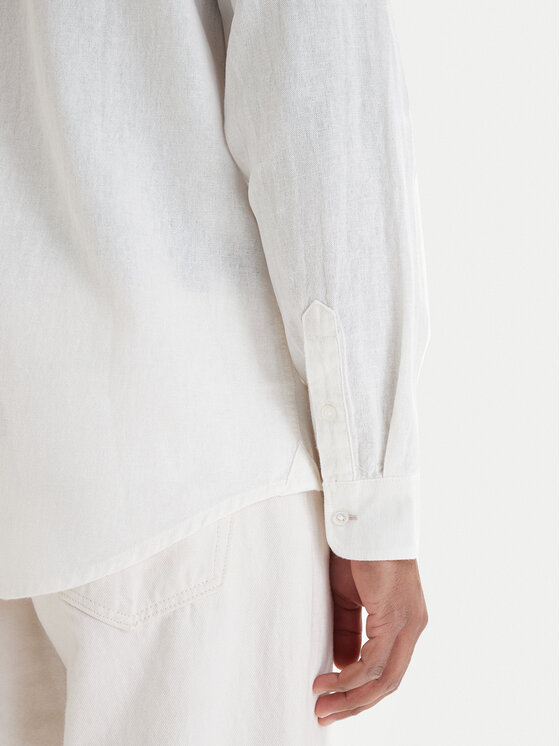 Tommy Jeans Tommy Jeans Krekls DM0DM22761 Écru Regular Fit