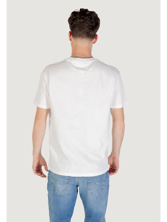 Tommy Jeans Tommy Jeans T-shirt TJM REG RWB DNA TEE Bianco Casual Fit