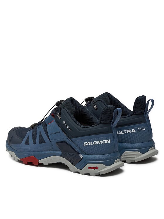 Salomon Salomon Sneakersy X Ultra 4 GORE-TEX L47376500 Granatowy