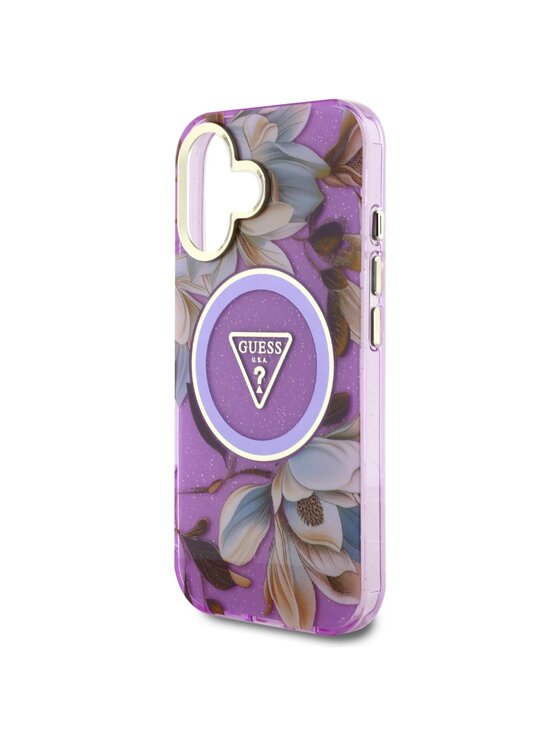 Guess Guess Etui na telefon Apple iPhone 16 Fioletowy
