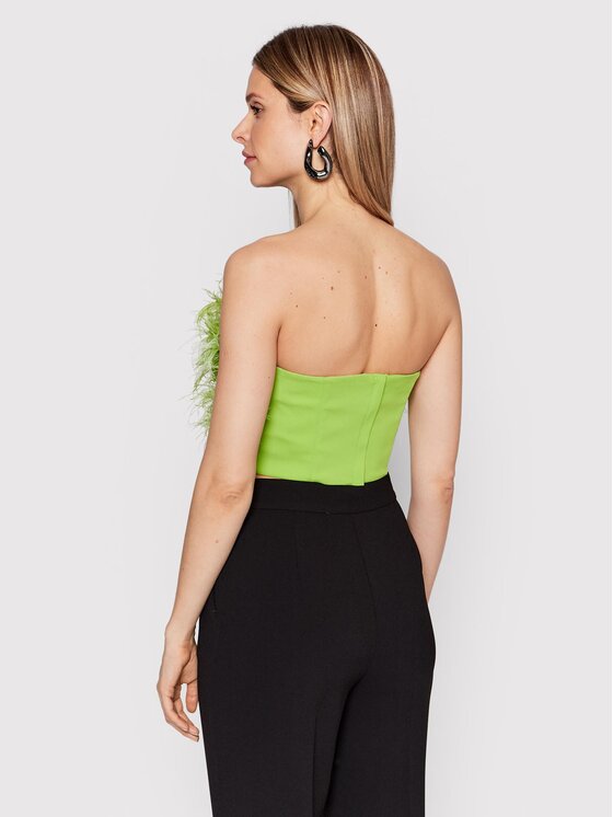 Patrizia Pepe Patrizia Pepe Felső 8C0544/A102-G532 Zöld Slim Fit