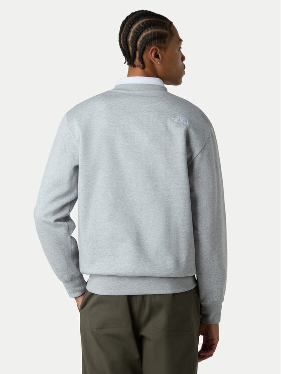 The North Face The North Face Mikina Essential NF0A89ET Šedá Regular Fit