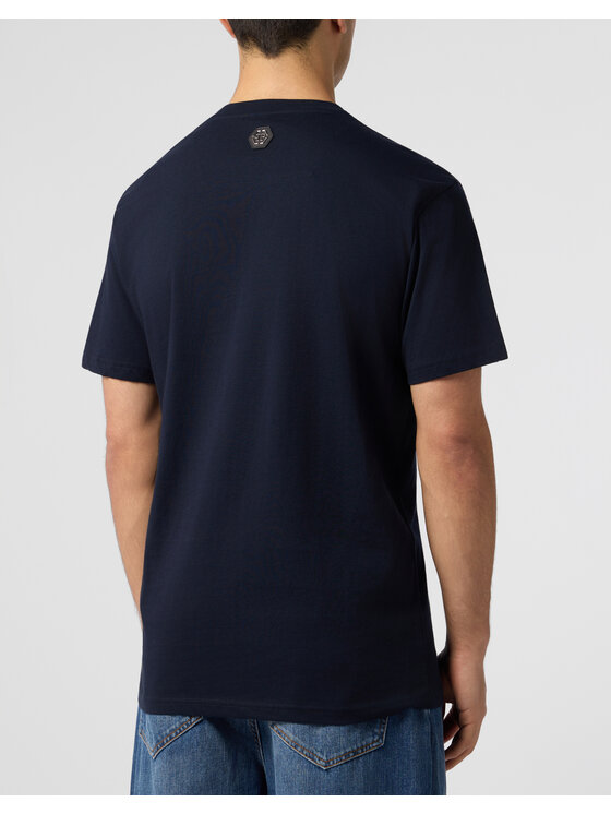 PHILIPP PLEIN PHILIPP PLEIN T-Shirt 31108 Tmavomodrá Regular Fit
