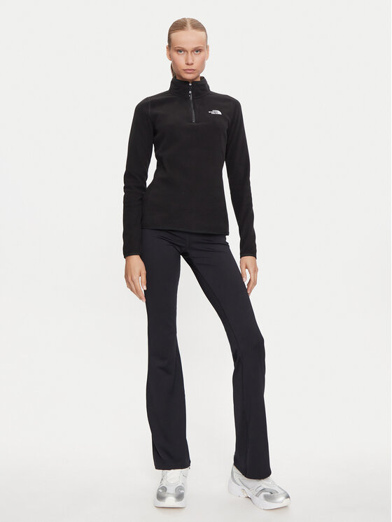 The North Face The North Face Полар Glacier NF0A855M Черен Regular Fit