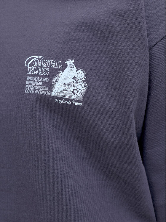 Jack & Jones Jack & Jones Тишърт Maine 12291780 Сив Regular Fit