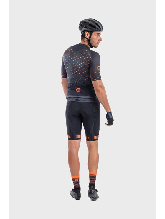Alé Cycling Alé Cycling Koszulka rowerowa PR-R Stars Czarny Fitted Fit