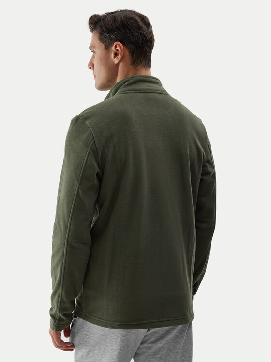 4F 4F Fleecejacke 4FWSS24TFLEM175 Grün Regular Fit