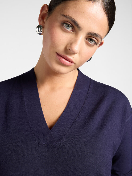 Elena Mirò Elena Mirò Maglione M036Z000797N0H4 Blu Regular Fit