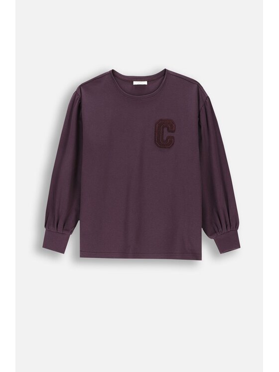 Coccodrillo Coccodrillo T-Shirt ZC4143103AGJ-016 Fioletowy Regular Fit