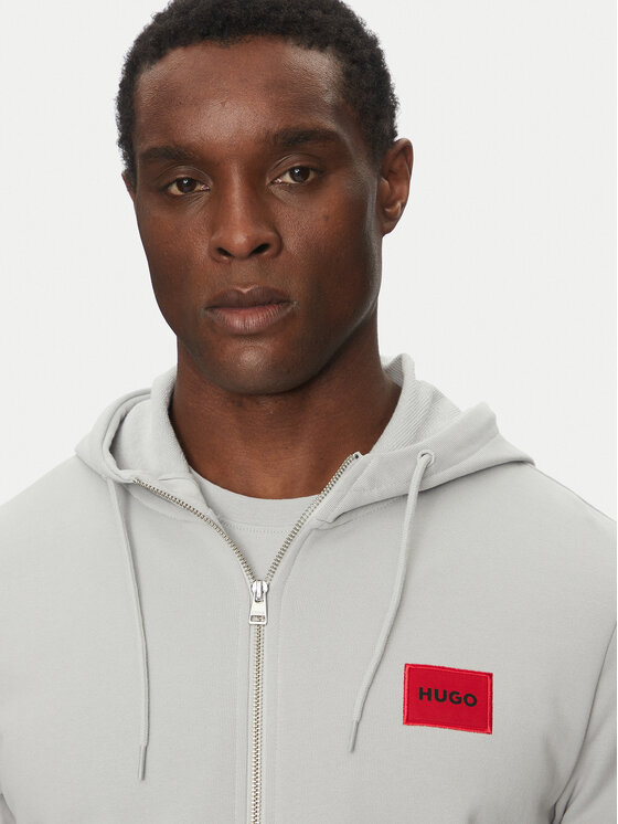 HUGO HUGO Felpa Daple212 50447972 Grigio Regular Fit