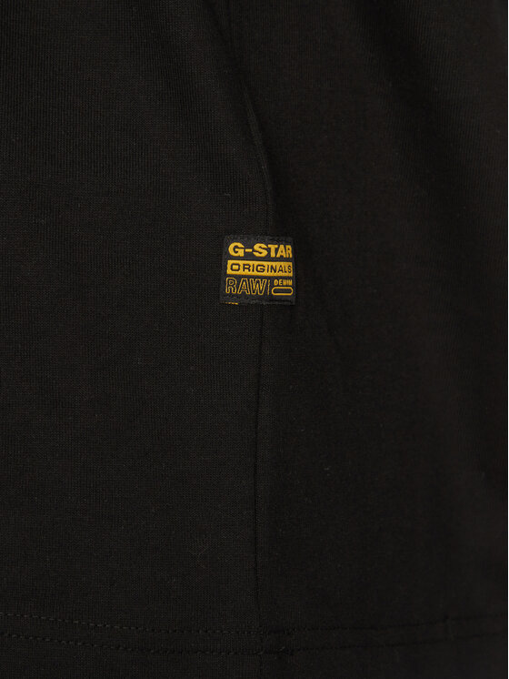 G-Star Raw G-Star Raw T-shirt Burger Box Rain D26478-C336 Crna Regular Fit