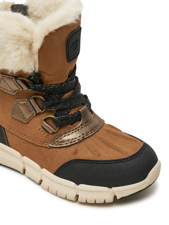 Geox Geox Škornji za sneg J Flexyper Girl B Ab J46APA 0AU50 C6175 M Rjava