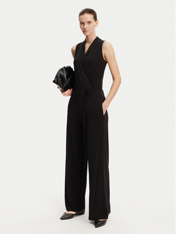 Weekend Max Mara Weekend Max Mara Kombinezon Genzana 2515641012 Czarny Relaxed Fit