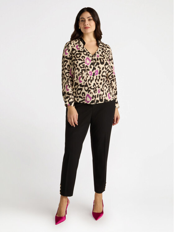 Fiorella Rubino Fiorella Rubino Camicia 5069T001303N0Z3 Nero Regular Fit